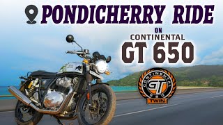 Pondicherry Ride EP1  GT650  TrailsnStreets [upl. by Eenafit]