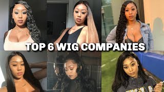 TOP 6 Wig Companies  MUST WATCH BEFORE BUYING [upl. by Mylor]