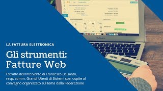 Strumenti di fatturazione elettronica Fatture Web [upl. by Regni]