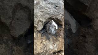 Herkimer diamond mining at Mohawk Valley A rockhounders paradise 💎 rockhounding quartzcrystals [upl. by Etnahs]