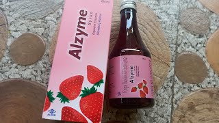 AlZyme Syrup Review in teluguFungal Diastaseamppepsin Syrup Review [upl. by Nnawaj]