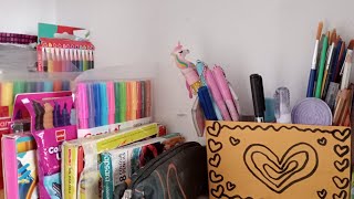 How to make pencil box from waste Colgate box  DIY unicorn pencil box and pen holder [upl. by Cheffetz]