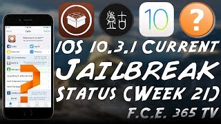 iOS 1031 Jailbreak Status Week 21  About Pangu ExtraRecipe Chronic Dev Team [upl. by Knowland]