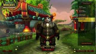 Mists of Pandaria  Pandaren Monk Gameplay LIVE Commentary Part 1 [upl. by Caves]