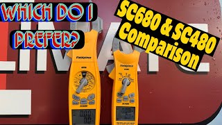 Fieldpiece SC680 and SC480 Clamp Meters Comparison [upl. by Kappel]