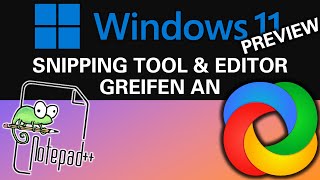 Snipping Tool mit Screenshot Editor ersetzt ShareX SnagIt und Greenshot endgültig [upl. by Honor]