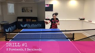 Butterfly Training Tips with Bella Xu  4 Drill Training with the Amicus Prime [upl. by Mac]