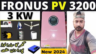 Fronus infineon pv3200  Solar Inverter Price Fronus 2024 infineon Series 3KW Solar Inverter review [upl. by Marley604]