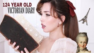 I Found A REAL Victorian Diary from 1895  My Vintage Collection [upl. by Ilahsiav]