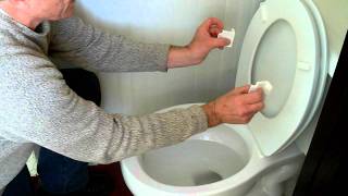 Toilet Seat Stoppers Installation [upl. by Nicram]