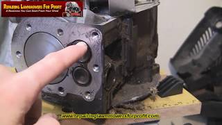 Briggs And Stratton Overheating Engine Valves [upl. by Iah]