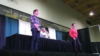 Phelps Twins Panel  Regina Fan Expo  April 23 2016 [upl. by Ecirehs378]