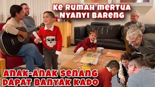 KE RUMAH MERTUA DAPAT SEKARUNG KADO ANAKANAK HEBOH SENANG BANGET [upl. by Rego427]