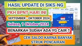 PKH hari ini Cek saldo PKH tahap 1 BLT el nino pagi ini serentak tgl 16 januari 2024 ini hasilnya [upl. by Hugo]