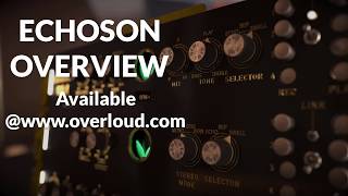 Overloud ECHOSON  Pink Floyd Echorec drum delay [upl. by Ahsinawt]