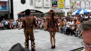 Bolivia de Fiesta  en Shinjuku  Kabukicho  Tokio Japon 2009 V [upl. by Ahl]