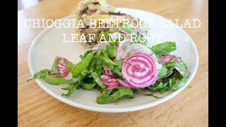 CHIOGGIA BEETROOT SALAD  TheCoolKitchen [upl. by Ilah62]