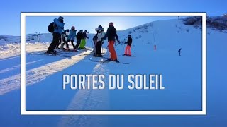 SKI CHATEL 2017  PORTE DU SOLEIL [upl. by Helbonnas]