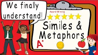 Similes and Metaphors  Award Winning Similes and Metaphors Teaching Video  New [upl. by Aehc]