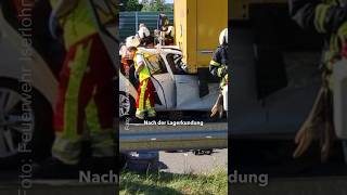 eCall Seilwindeneinsatz und RTH 🚒 feuerwehr verkehrsunfall ecall iserlohn seilwinde auto [upl. by Tsui916]