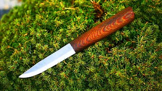 HOW TO MAKE A BUDGET KNIFE IN 1 DAY Trollsky Knifemaking [upl. by Manno]