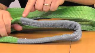 Webbing Sling LiftinGear 2 tonne by safetyliftingcom [upl. by Utica7]