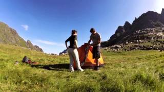 Timelaps montage tente Manaslu 2  Ferrino Caméra Garmin Elite Virb [upl. by Eba]