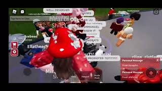 my promotion to AM at bambou  roblox [upl. by Giefer]