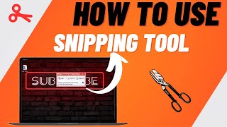 How To Use Snipping Tool  Easily Take Screenshot In LaptopPCComputer [upl. by Ayek]