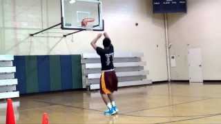 Eron Gordon workouts with E3 Basketball Academy [upl. by Kelcey384]