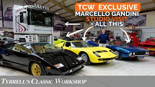 From Miura to Magnum Gandinis Iconic Designs Explained  Tyrrells Classic Workshop [upl. by Naginarb516]