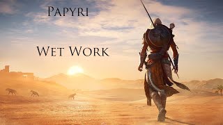 Assassins Creed Origins Papyri Wet Work [upl. by Cyprus633]