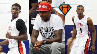 Darryl Morsell amp Andre Rafus TAKE OVER In Front Of Carmelo Anthony At The8 Hosted By BigFoot Hoops [upl. by Ydnab]