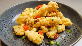 Homemade Salt amp Pepper Calamari  Chinese Salt amp Pepper Squid [upl. by Annod]