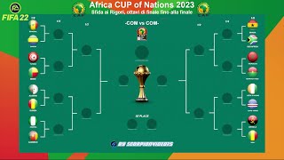 FIFA 22 • Africa CUP of Nations 2023 Sfida ai Rigori • ottavi di finale fino alla finale [upl. by Elmer]