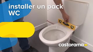 Installer un pack WC Castorama [upl. by Naellij]