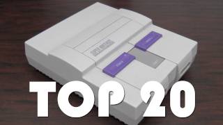 CGRundertow TOP 20 SNES GAMES PART TWO Video Game Feature [upl. by Lrac]