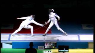 Fencing JWCH 2010 Womens Epee Gold Medal Match [upl. by Atiuqehc754]