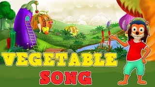 Vegetable Song  Learn Vegetable Names  Healthy and Yummy  Nursery Rhymes [upl. by Ardnot]