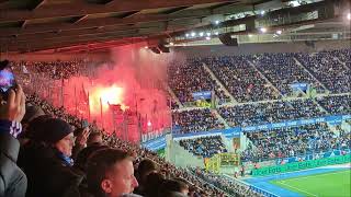 RC Strasbourg  ParisSG  Pyro CUP Parcage PSG 20232024 L1 [upl. by Maryl]