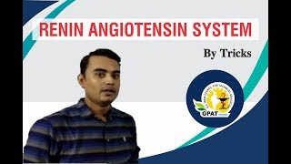 RENIN ANGIOTENSIN SYSTEM BY TRICKS  PHARMACOLOGY  GPAT2020 [upl. by Godfree329]