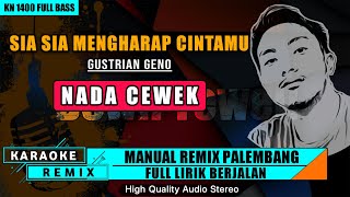 SIA SIA MENGHARAP CINTAMU  KARAOKE REMIX PALEMBANG [upl. by Iat]