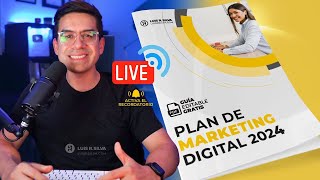 Plan De Marketing Digital 2024 ✅ Plantilla PDF Gratis [upl. by Enyrhtac]