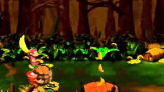 Donkey Kong Country 2 Diddys KongQuest 06  Mucking Around the Swampland [upl. by Arymahs]