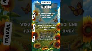 Horoscope Lion 24 Juin 2024 [upl. by Rafe]