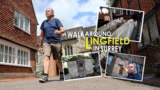 A Walk Around LINGFIELD in SURREY [upl. by Neelloc931]