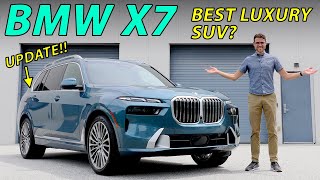 2023 BMW X7 update driving REVIEW 40i R6 vs M60 V8 comparison  does it own the luxury SUVs [upl. by Marko]