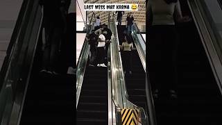 Escalator Prank😂  reactions😜 shorts escalator escalatorprank viral reaction maheshbiswal [upl. by Adaval964]