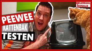 PEEWEE KATTENBAK SYSTEEM REVIEW  Een geurloze kattenbak die je niet hoeft schoon te maken [upl. by Laryssa]