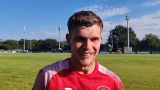 REACTION  Jake Dye Post Match Interview  Warrington Town V Needham Market  31082024 [upl. by Almond265]